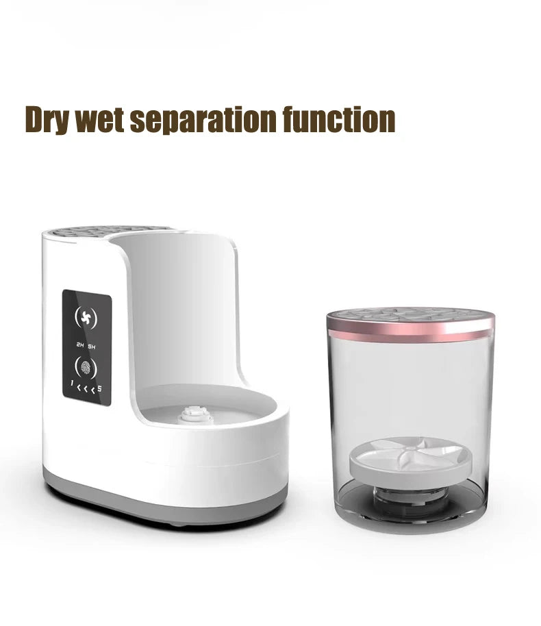 3-in-1 Electric Brush Cleaner & Dryer Machine