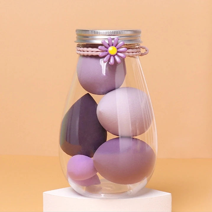 Mixed Size Duo Sponge Set — 6/7 Piece Latex-Free Collection